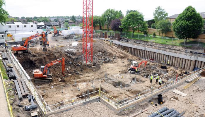 Basement Waterproofing for Goldsmith College, London